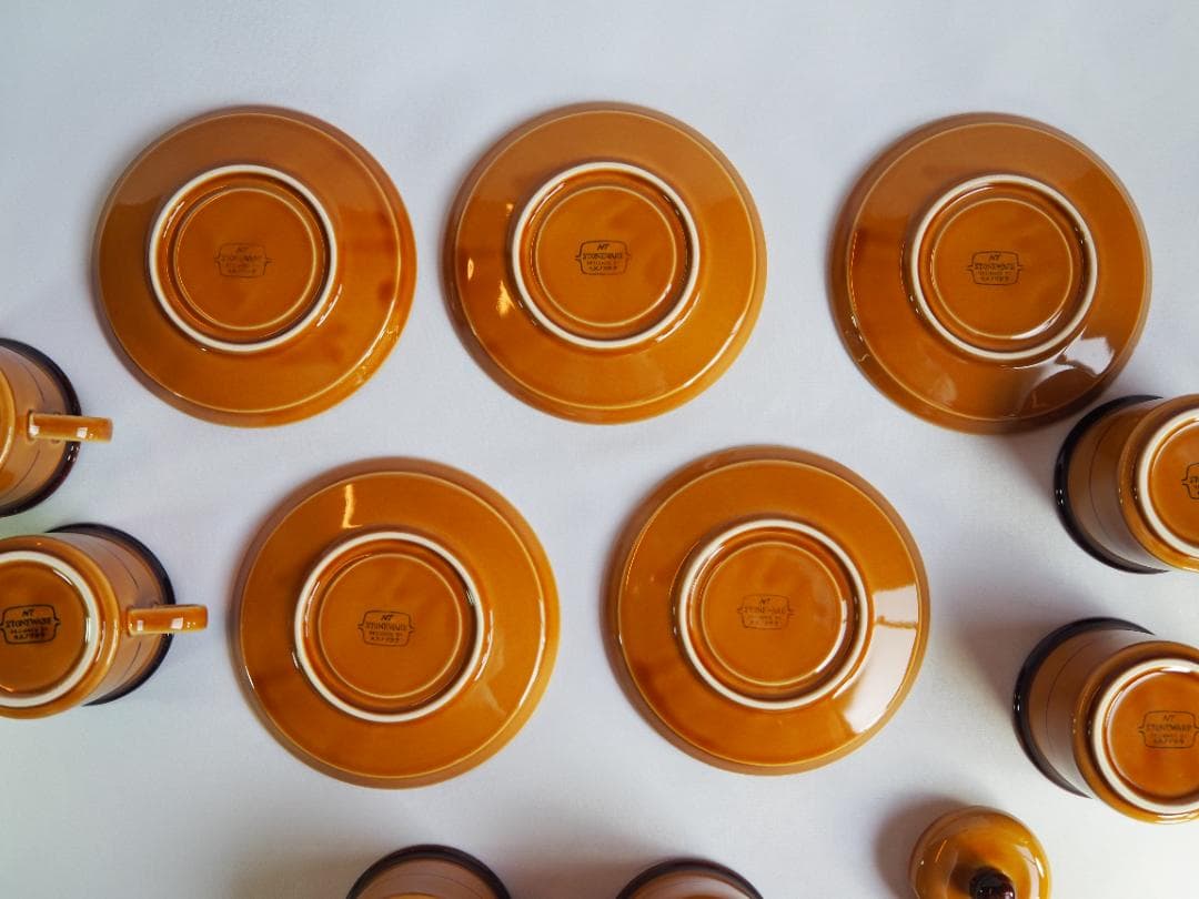 ノリタケ『コーヒーカップ５客揃い』完品　＊おまけ～ノリタケマグカップ2客