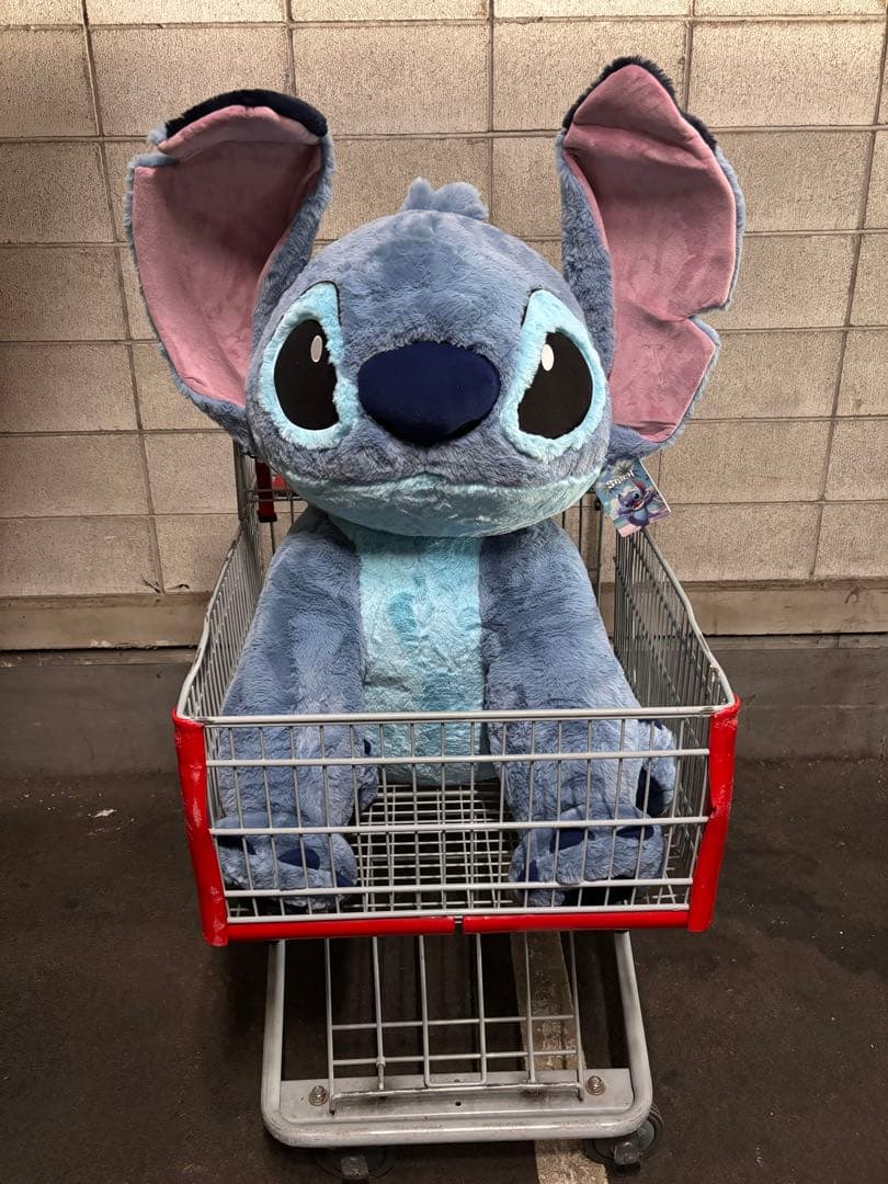 コストコ　スティッチ ぬいぐるみ 大きい 青色