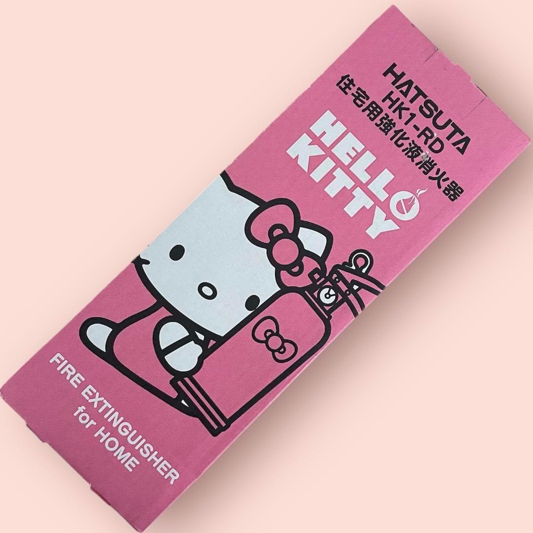 初田製作所 ハローキティ住宅用強化液消火器 レッド 1個 HK1-RD