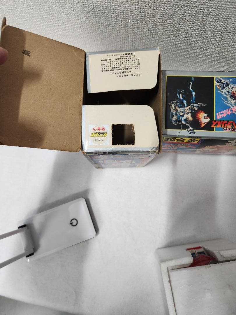 当時物　ポピー　DX超合金 未来合体ダルタニアス　単品箱セット