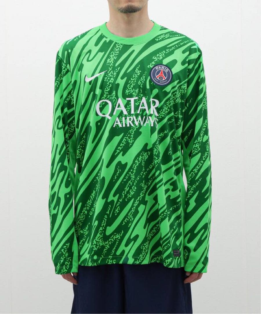 完売品 NIKE PSG パリサンジェルマン ゲームシャツ 長袖 L