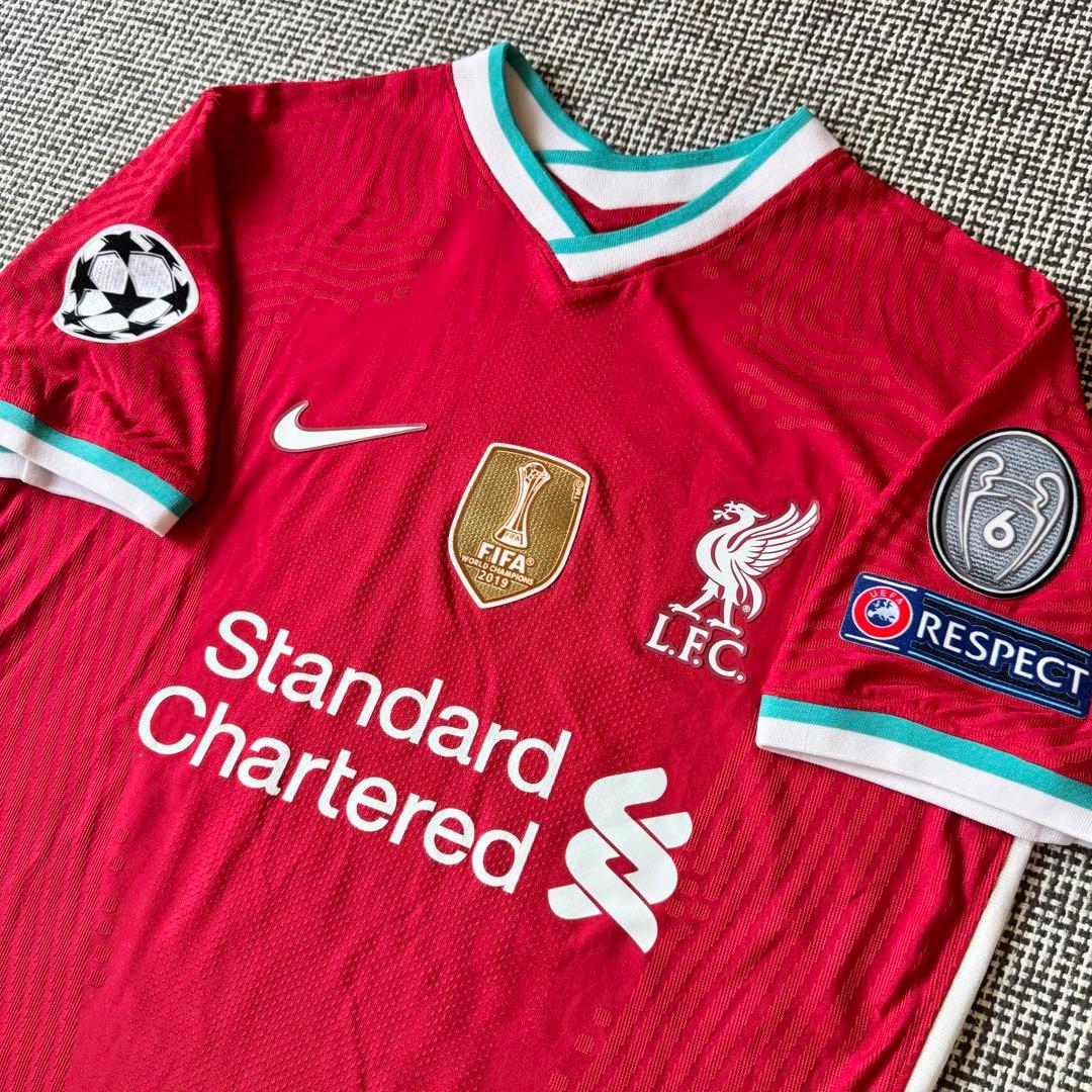 【CLフルパッチ＆選手支給用】南野拓実 ＃１８ リヴァプール ２０／２１（H）