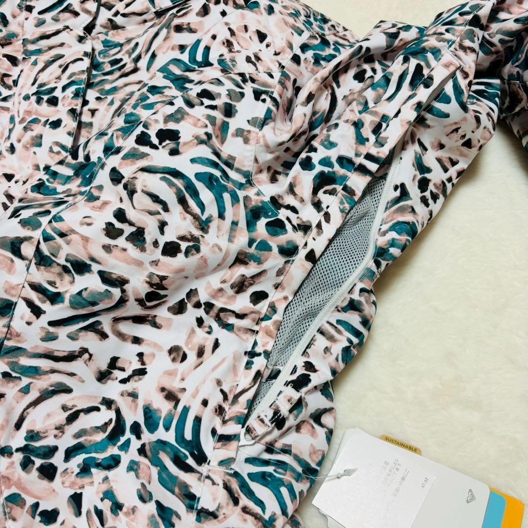 新品・タグ付き◆ROXY◆スノボウェア/フード付きダウン 2way アウトドア