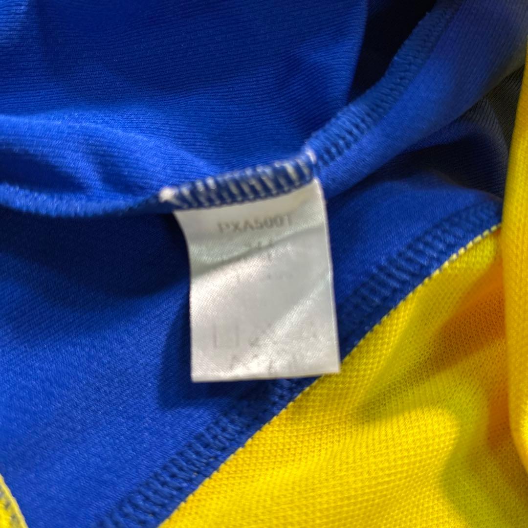 8SM1 PUMA ゲームシャツ　レプリカユニフォーム　黄色　スポーツ　古着