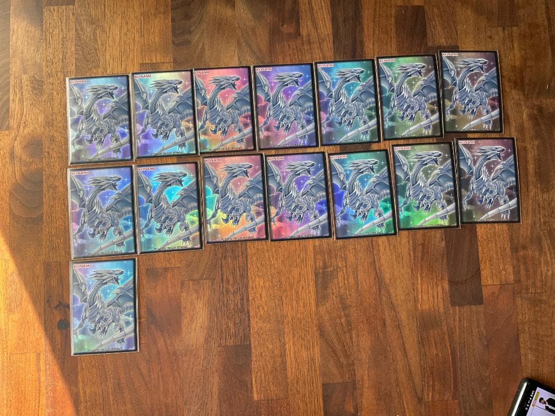 【美品】原石青眼構築済デッキ　青眼スリーブ付き