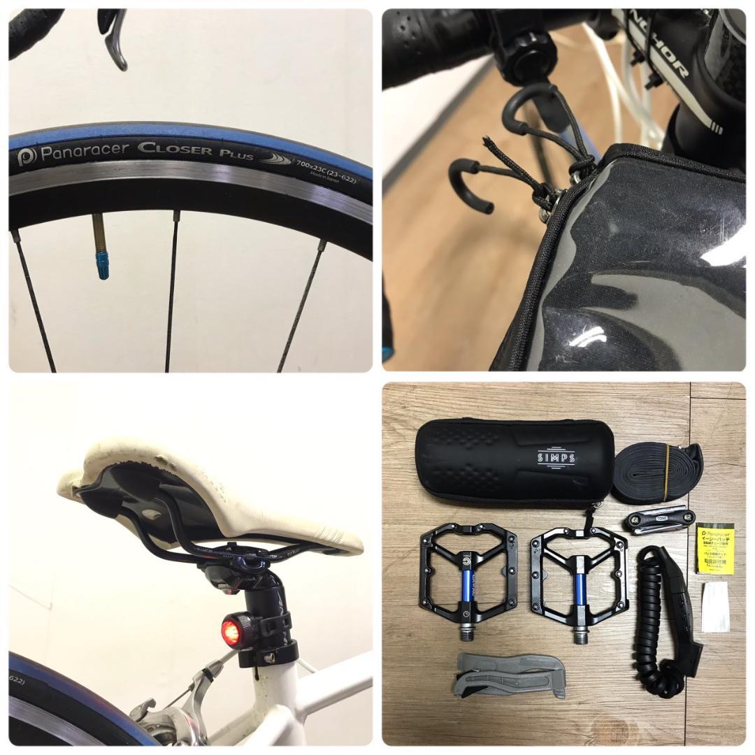 福岡 ブリヂストン ANCHOR RFA5？ ホワイト ロードバイク