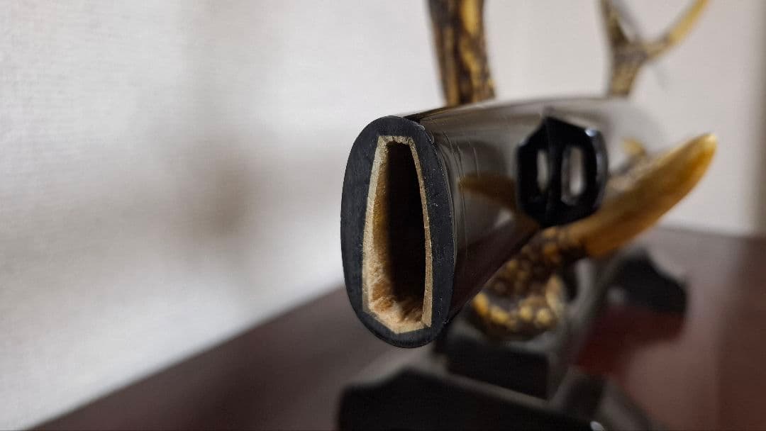 【高級居合刀】柄26cm本牛革巻 刀身2尺4寸5分 鍔元から鋒まで76.5cm