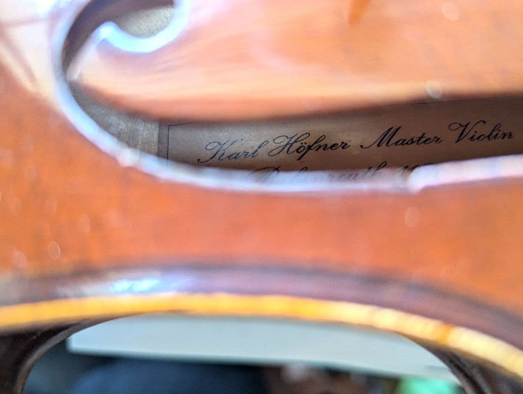 カールヘフナー karl hofner バイオリン＆ARY FRANCEの弓