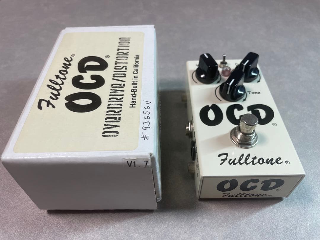 【最終値下げ】【美品】Fulltone OCD Ver1.7 オーバードライブ