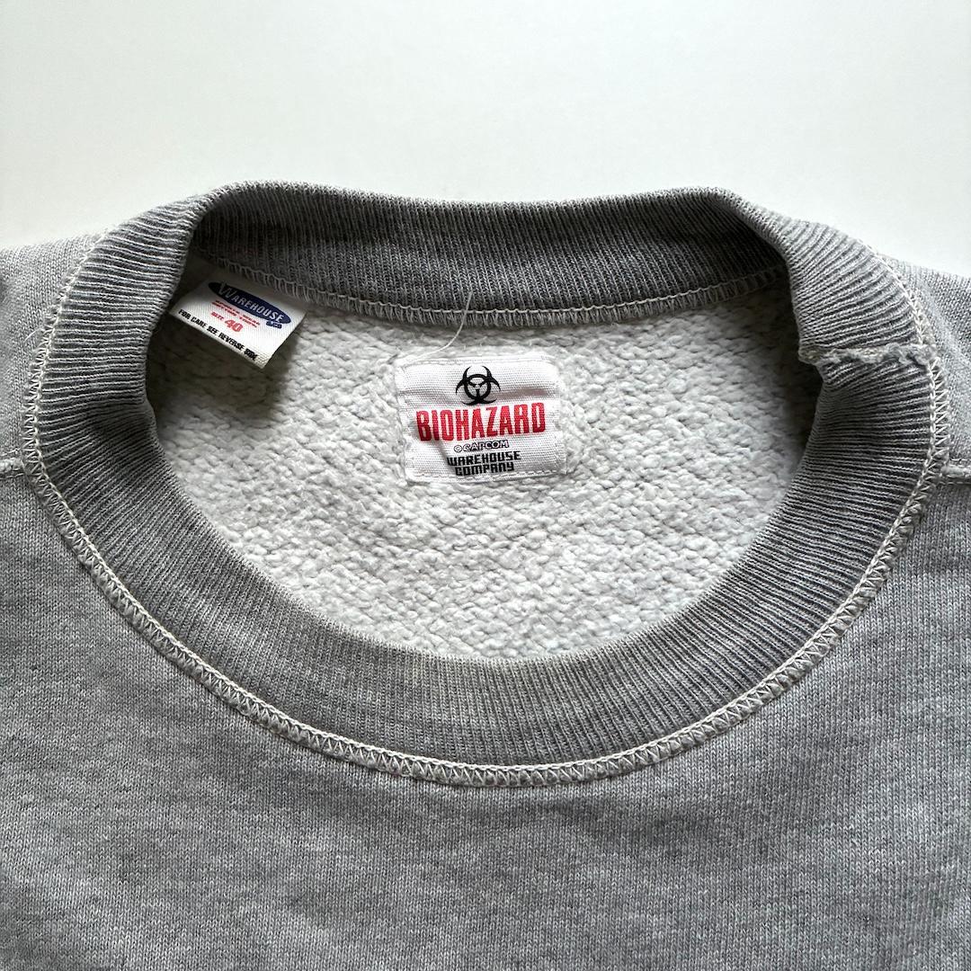 ウエアハウス バイオハザード RESIDENT EVIL スウェット カプコン