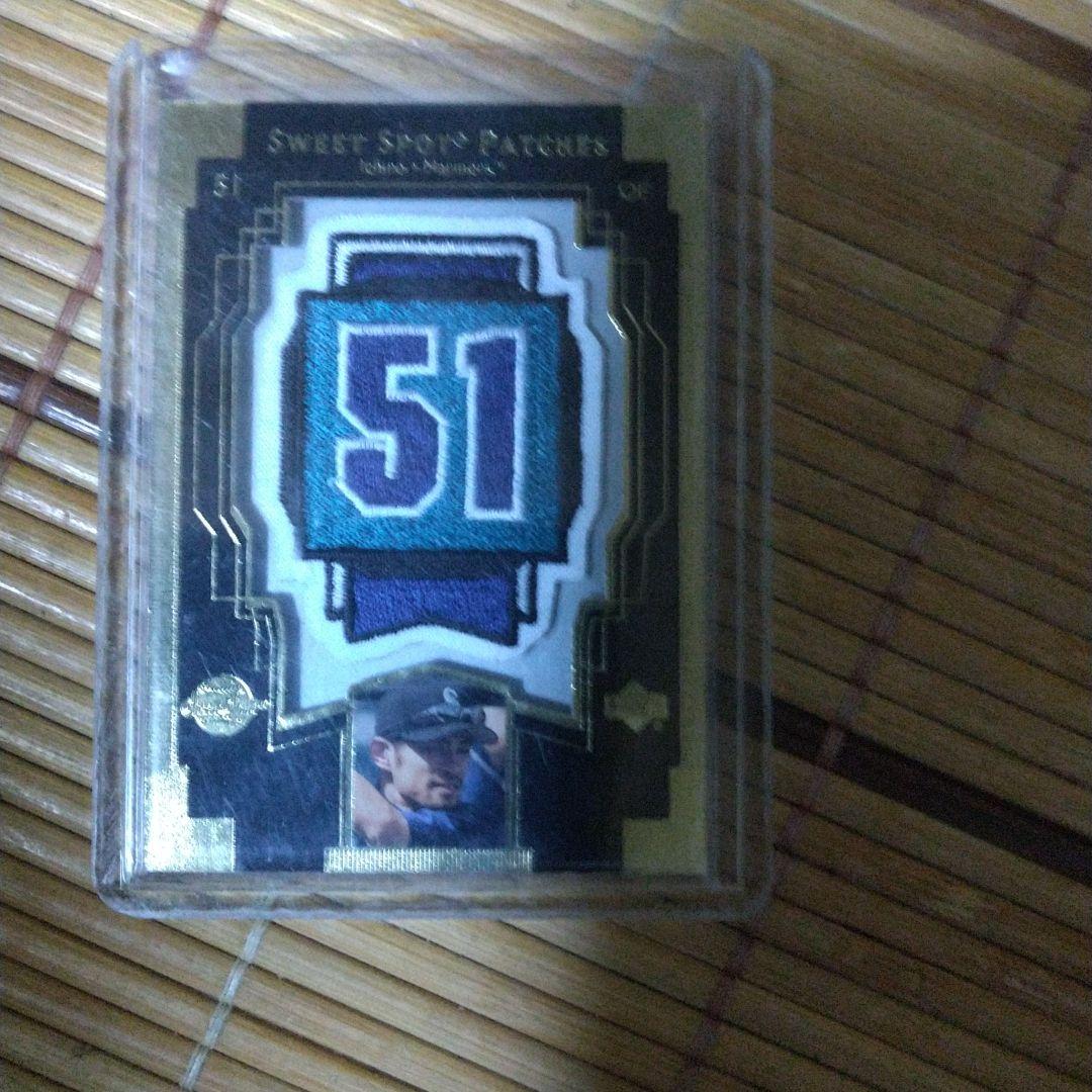 イチロー選手(マリナーズ時代)のジャージカードになります。