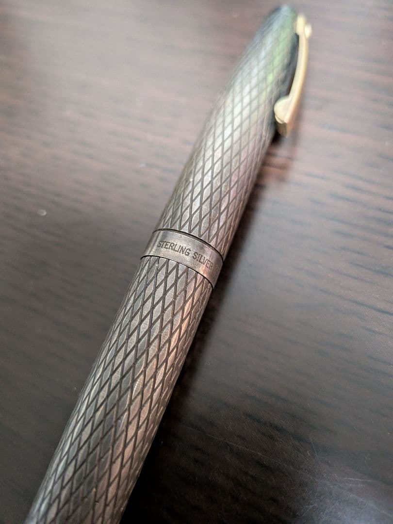 SHEAFFER スターリングシルバー 万年筆