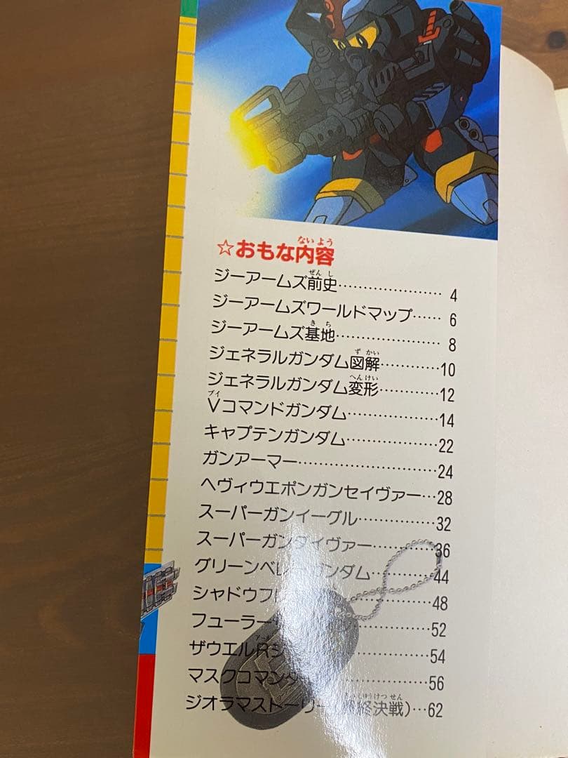 貴重　元祖SDガンダム Gアームズ大百科 コミックボンボンジーアームズ　初販