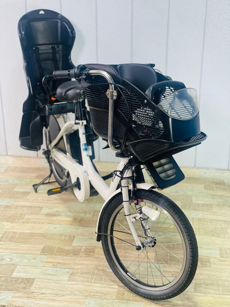 ★3070ブリヂストン12.8アンペア 20インチ子供乗せ電動アシスト自転車