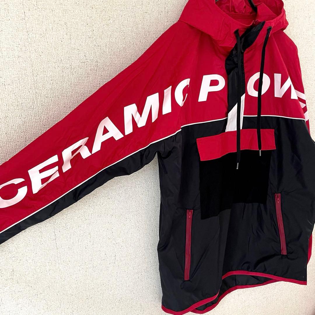 【極美品】セラミックパワーギア ナイロンパーカー セットアップ ジャージ