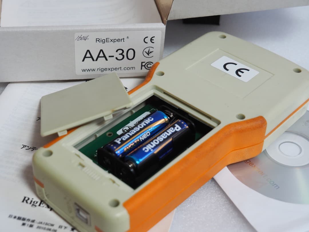 ■Rigexpert リグエキスパート AA-30 SWRアンテナアナライザー