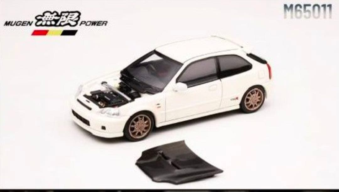 1/64 無限コンプリートカー　シビック　MUGEN civic EK9 ホンダ