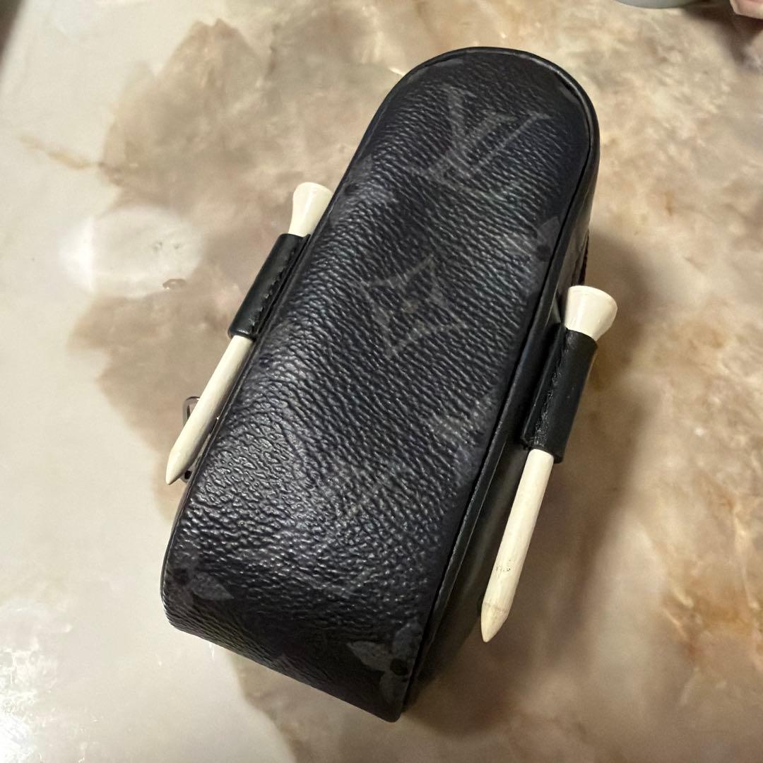 ルイヴィトン　ゴルフボールケース　ボール、ティー付き