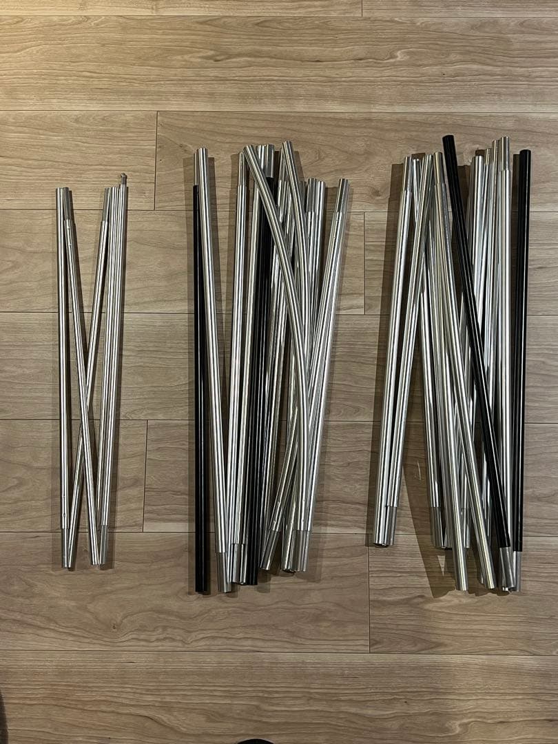 Coleman タフスクリーンLDX 2ルーム リビング用　メインポール２本