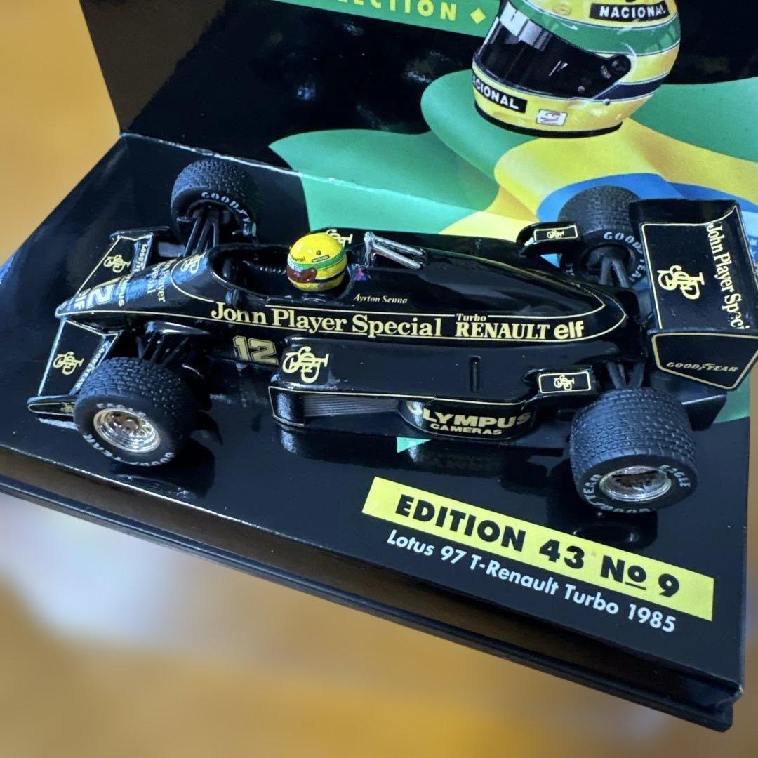 ロータス97 T-RENAULT turbo 1985 アイルトンセナ