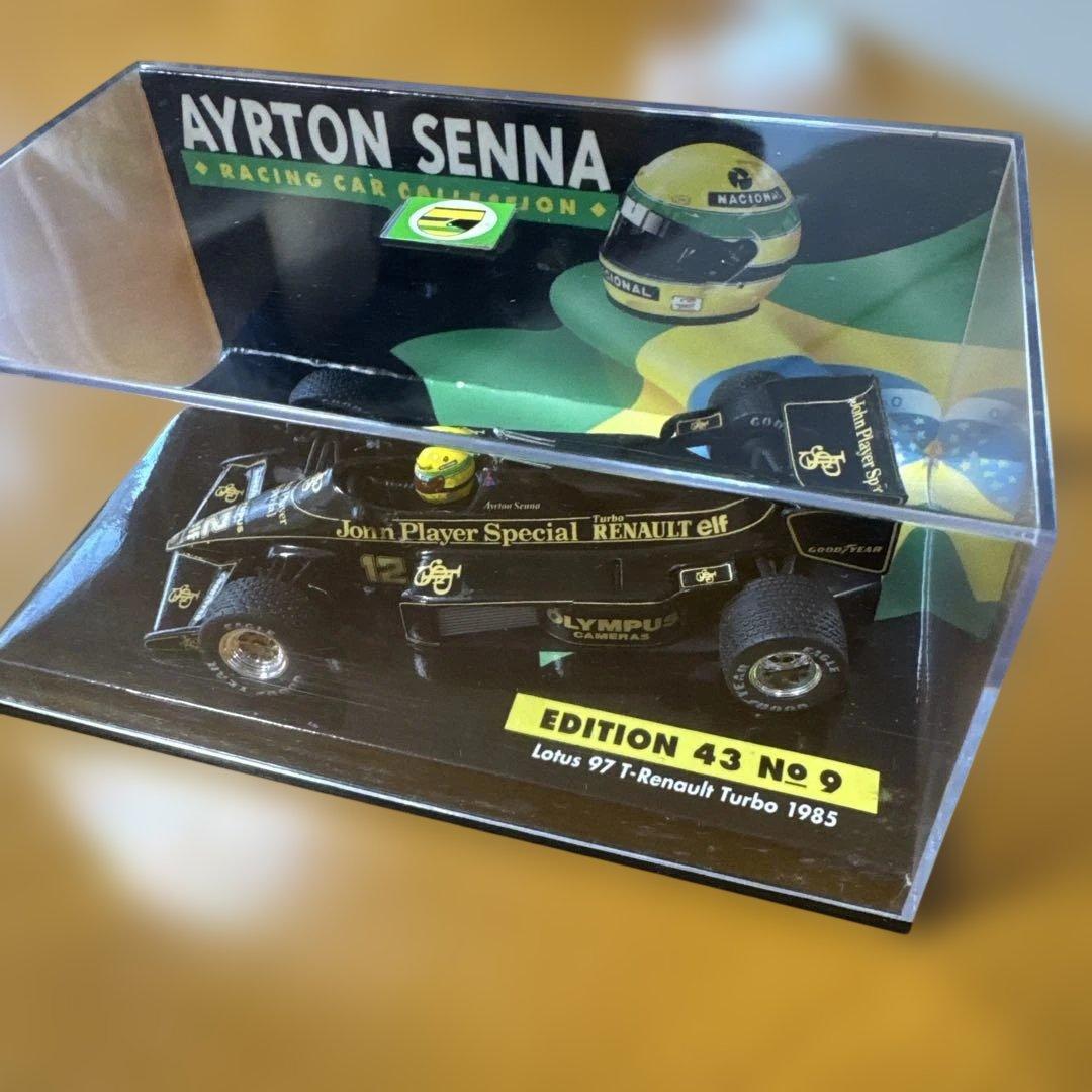 ロータス97 T-RENAULT turbo 1985 アイルトンセナ