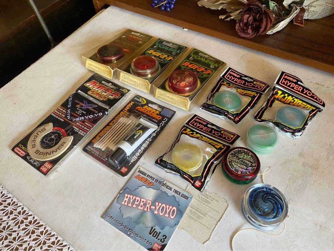希少 未開封 ハイパーヨーヨー セット当時物 ステルスファイヤーネックキャリー