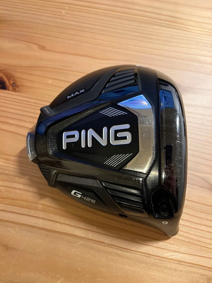 PING G425 MAX ドライバー 9° ヘッドのみ
