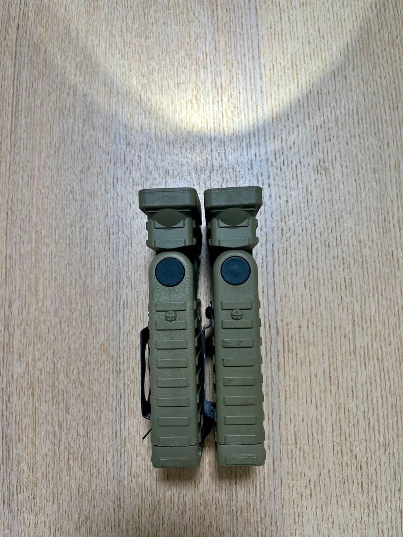 米軍放出品 デッドストック 新型STREAMLIGHT LED 懐中電灯 2台