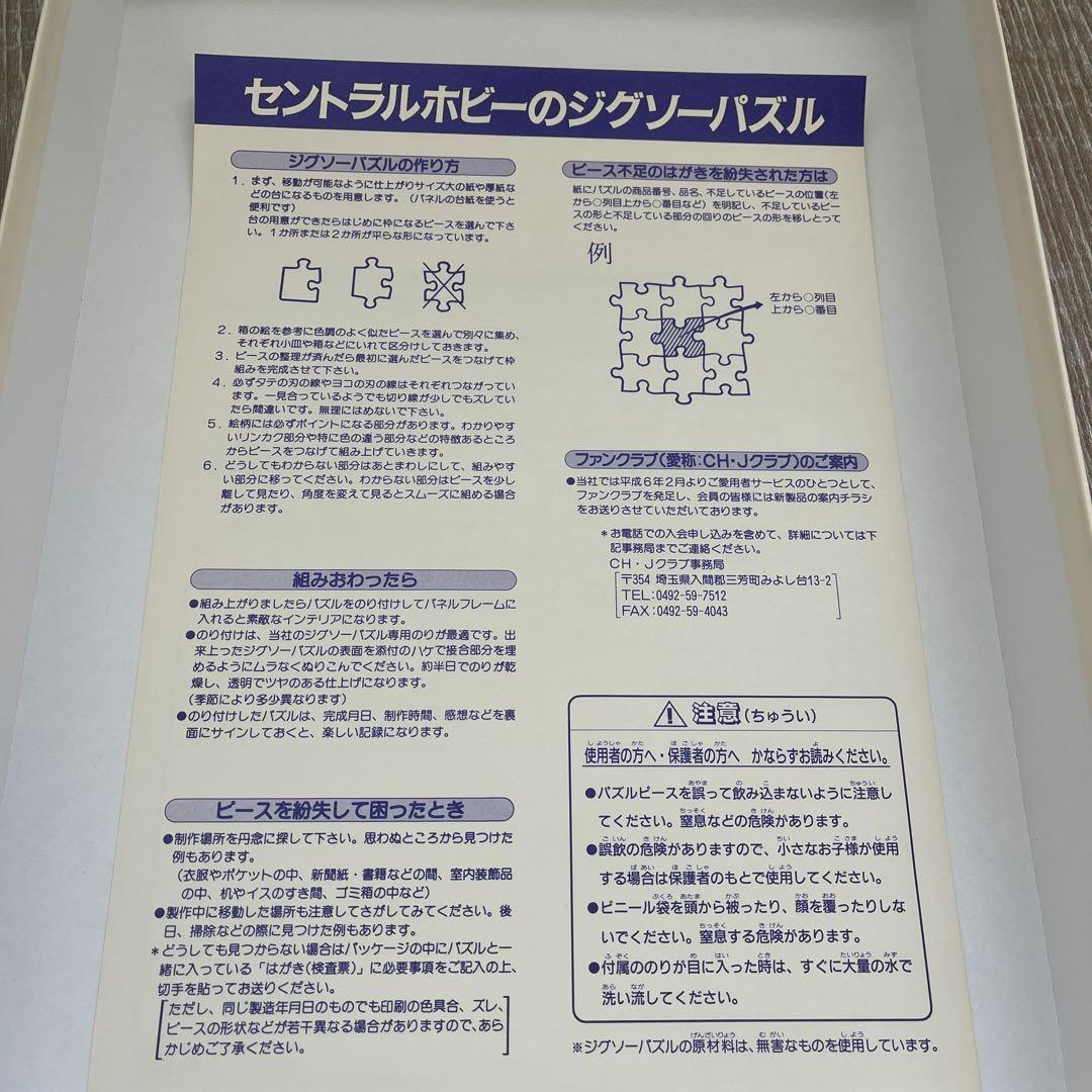 ⭐️のん⭐️さま専用 鶴田一郎　シャドウエレガンス　ジグソーパズル1000ピース新品