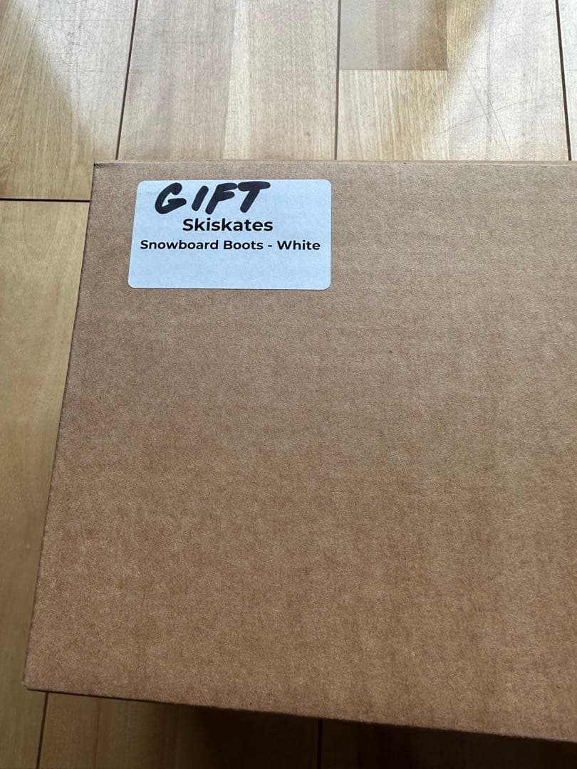 【週末限定お値下げ】 SKI SKATES ホワイト 新品未使用 正規品