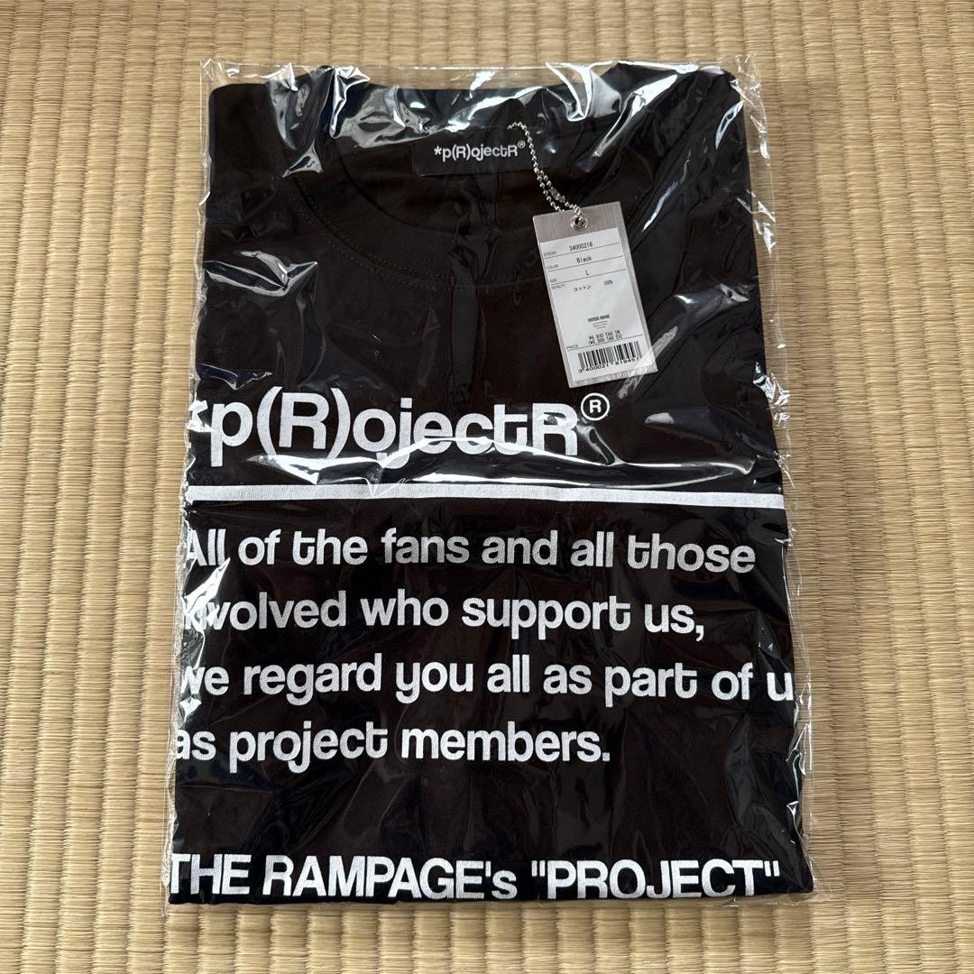 *p(R)ojectR® Tシャツ　Lサイズ