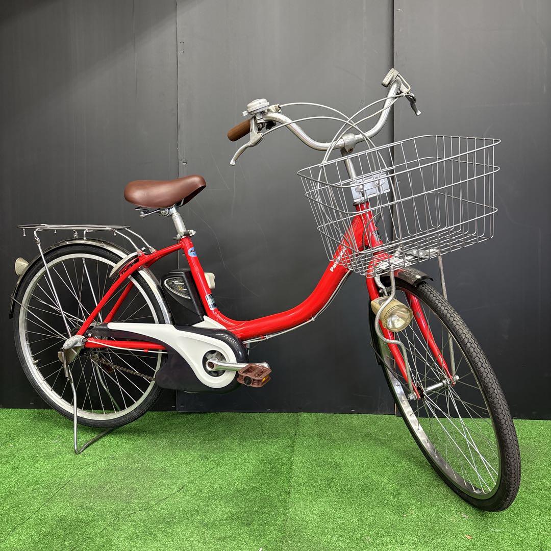 電動自転車 Panasonic ALFIT vivi レッド　75★