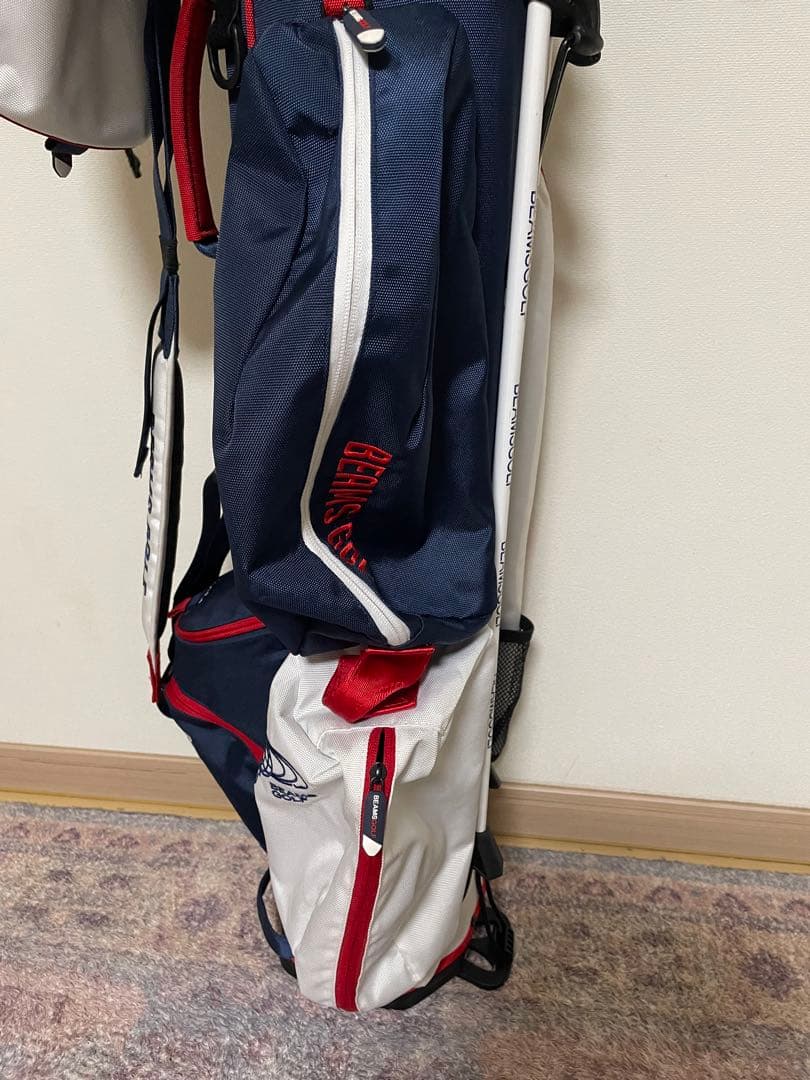 【美品】BEAMS GOLFビームスゴルフ　スタンドキャディバッグキャディバック
