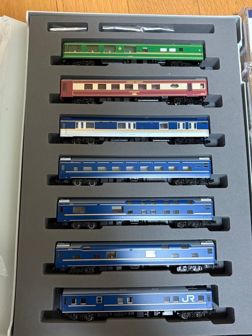 TOMIX 92792 夢空間北斗星　25系客車単品　12両セット　床下パーツ付