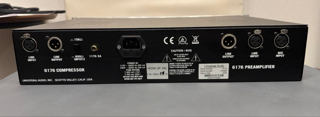 配信機器・PA機器・レコーディング機器 Naga Universal Audio 6176