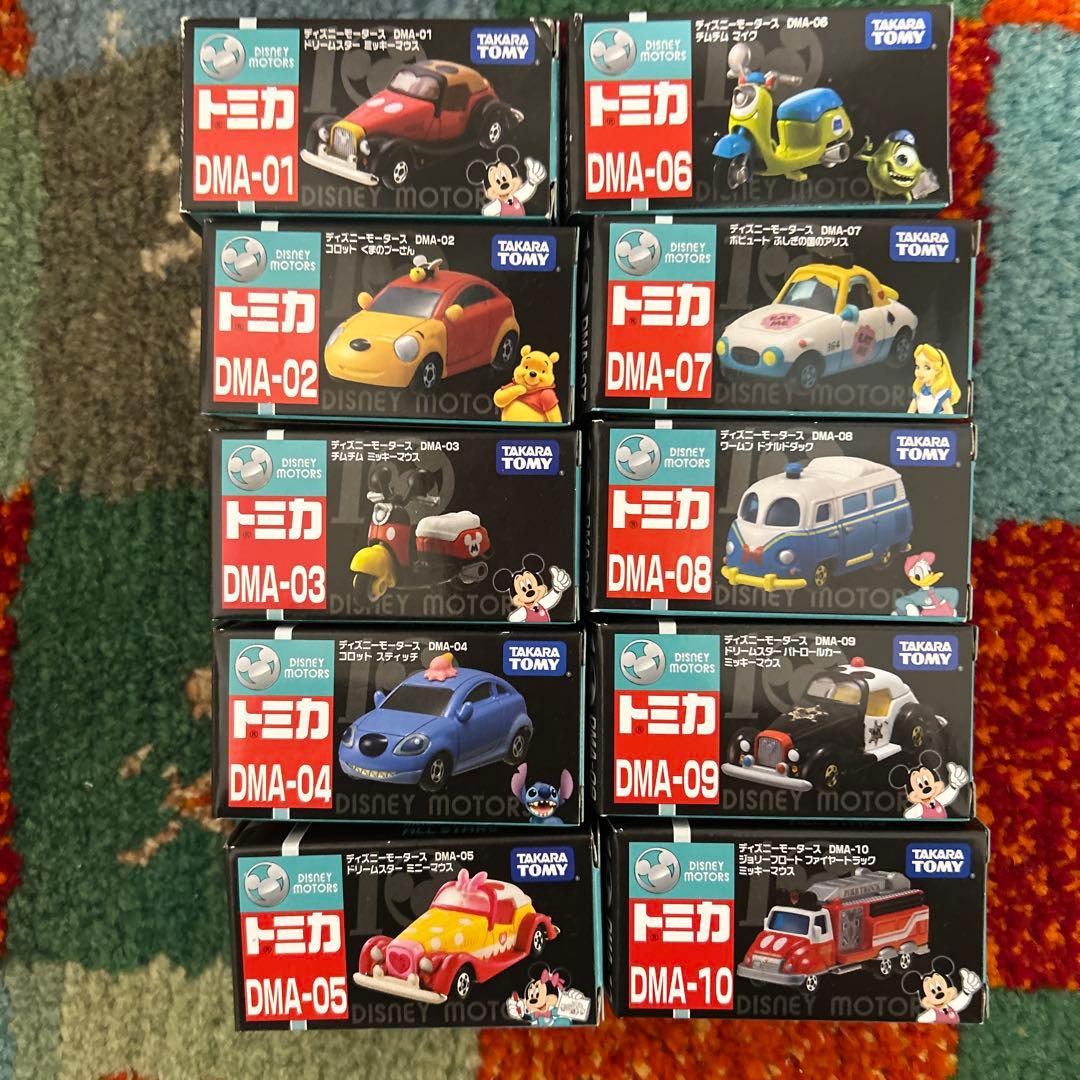 148 トミカ ディズニーモータース アジア限定　セット