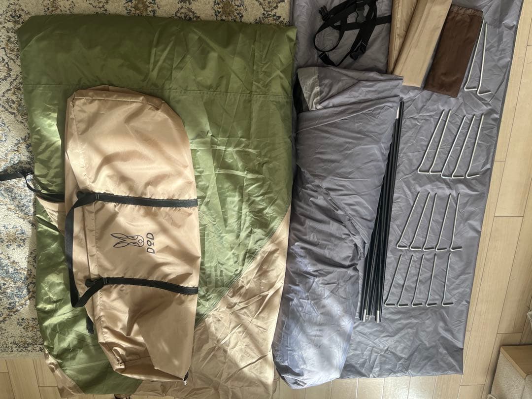 DOD ザ・ワンタッチテント（L）T5-674-KH