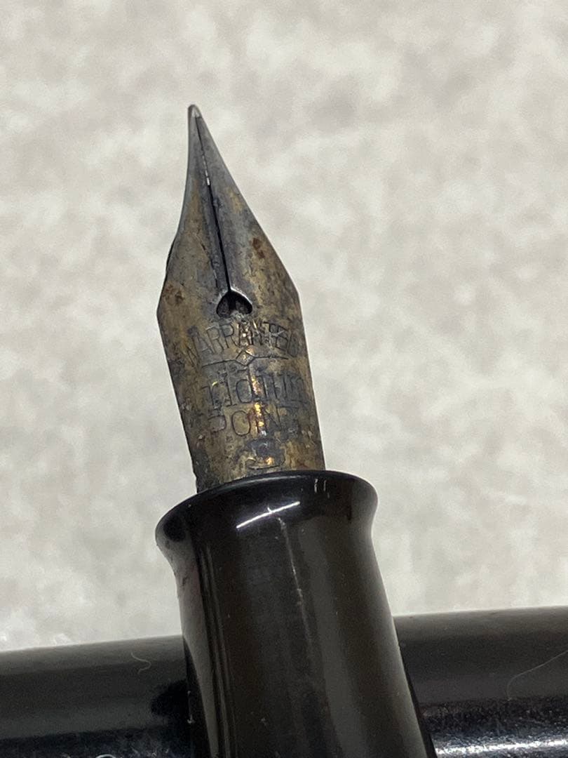 アンティーク 戦前万年筆 WARRANTED Lridium ワランテッド