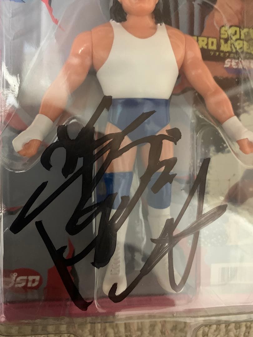 大仁田厚　直筆サイン　フィギュア　プロレス