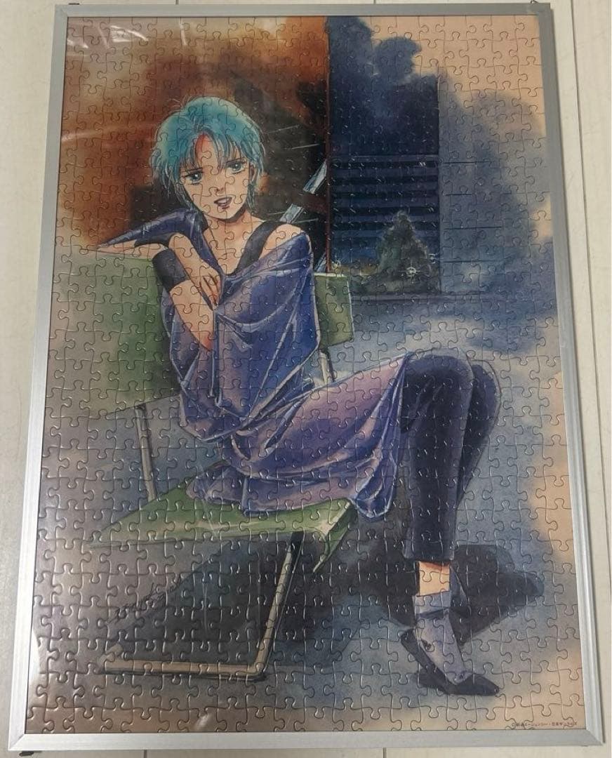 Zガンダム フォウ・ムラサメ パズル 完成品 アルミパネル付き 500ピース