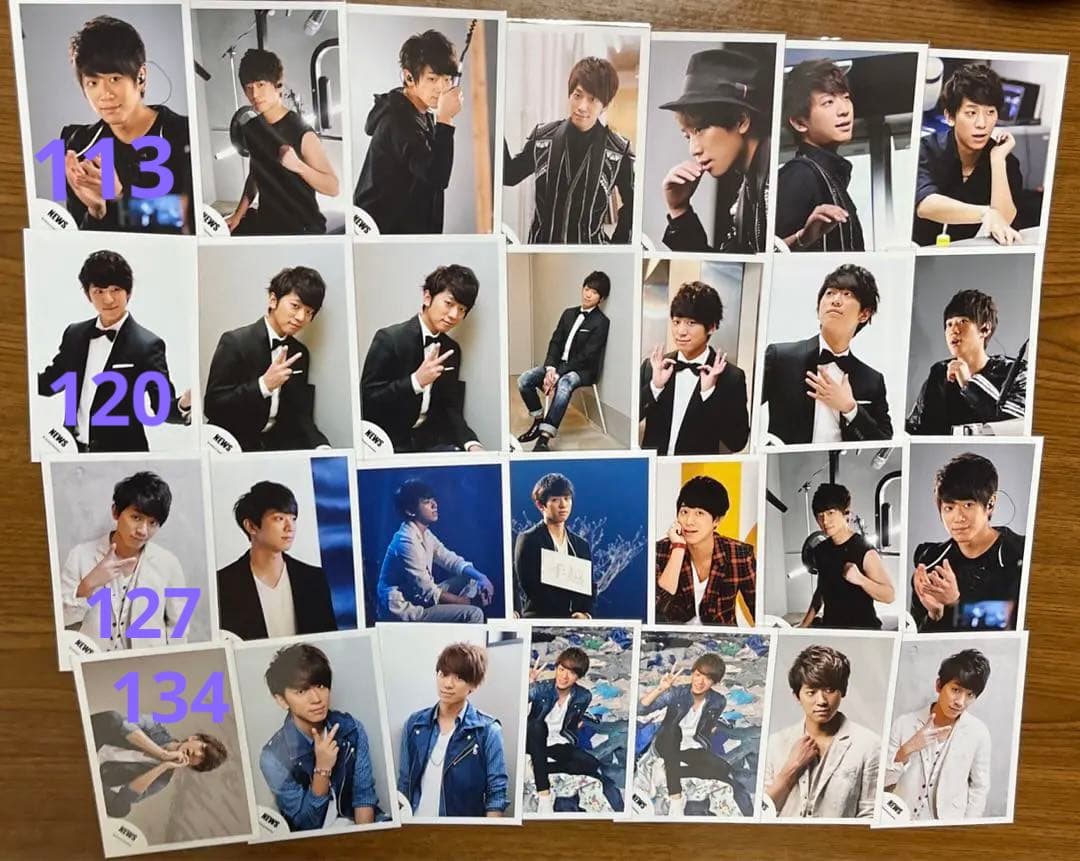 NEWS 小山慶一郎 公式写真 バラ売り可