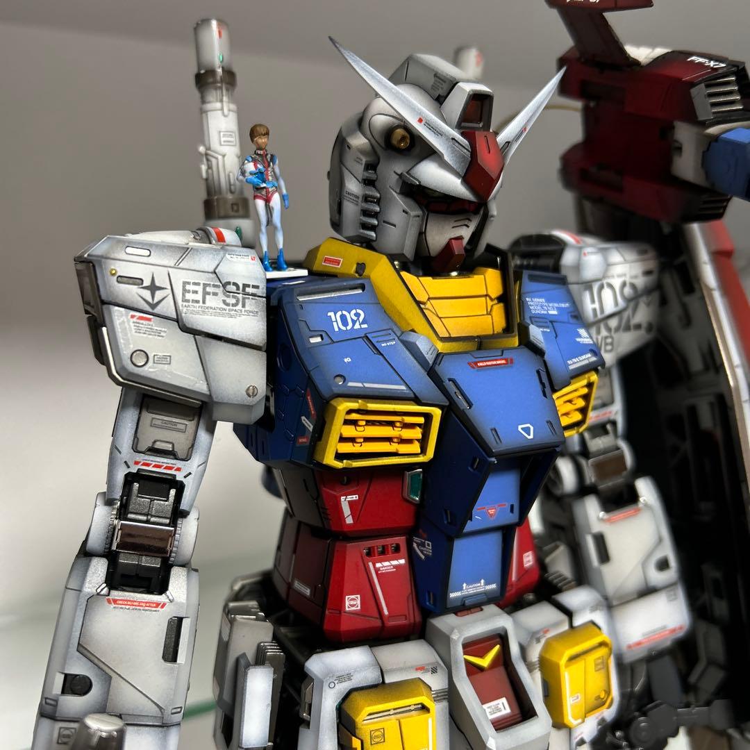ガンプラ塗装済み完成品PG UNLEASHED 機動戦士ガンダム RX-78-2