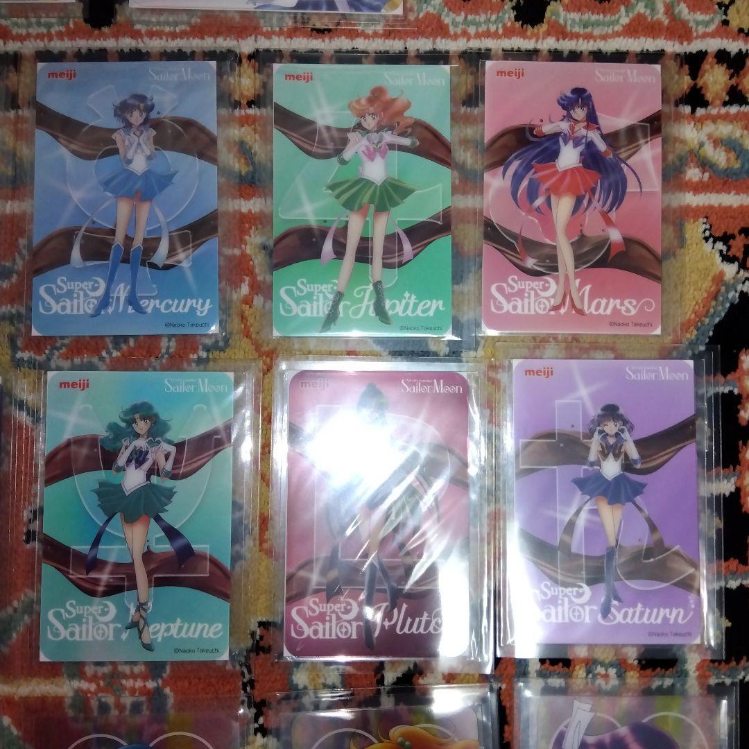 フルコンプ　明治　コラボ　セーラームーン　クリアカード