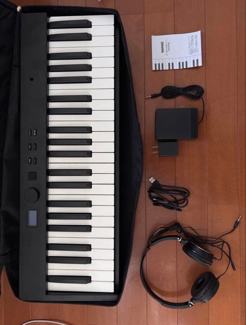 88鍵電子ピアノ ヘッドフォン付き