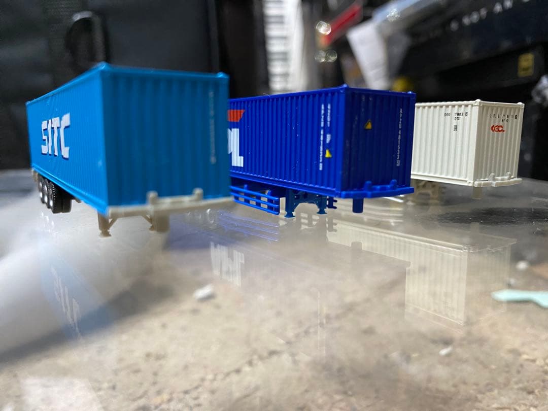 1/150 Nゲージサイズ　トラック、トレーラーコレクション13台+3台セット