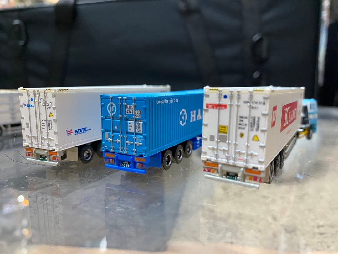 1/150 Nゲージサイズ　トラック、トレーラーコレクション13台+3台セット