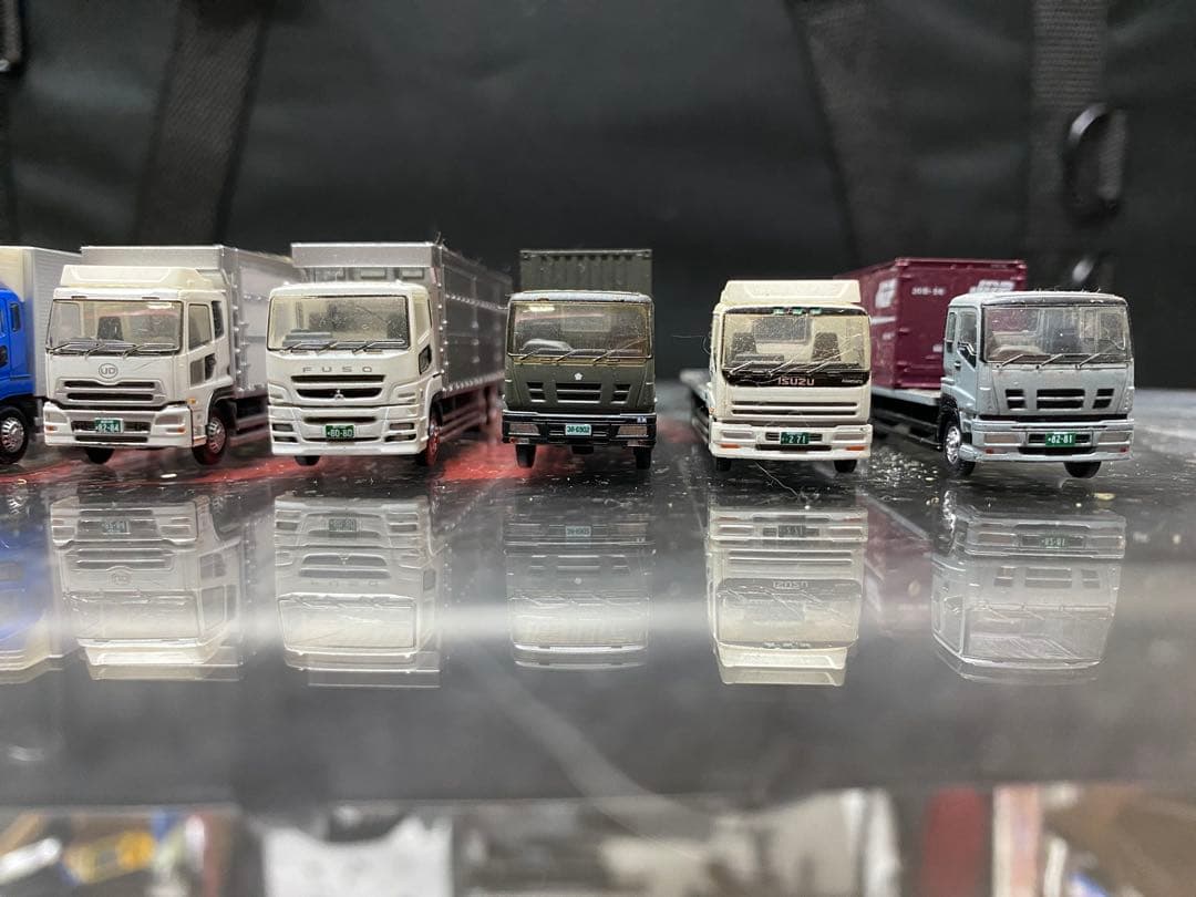 1/150 Nゲージサイズ　トラック、トレーラーコレクション13台+3台セット