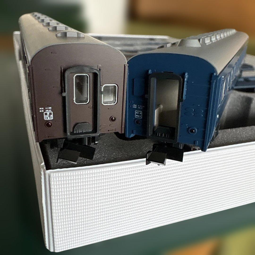 【新同】KATO 10-1302 10系寝台急行安芸7両セット⑧付属品未開封