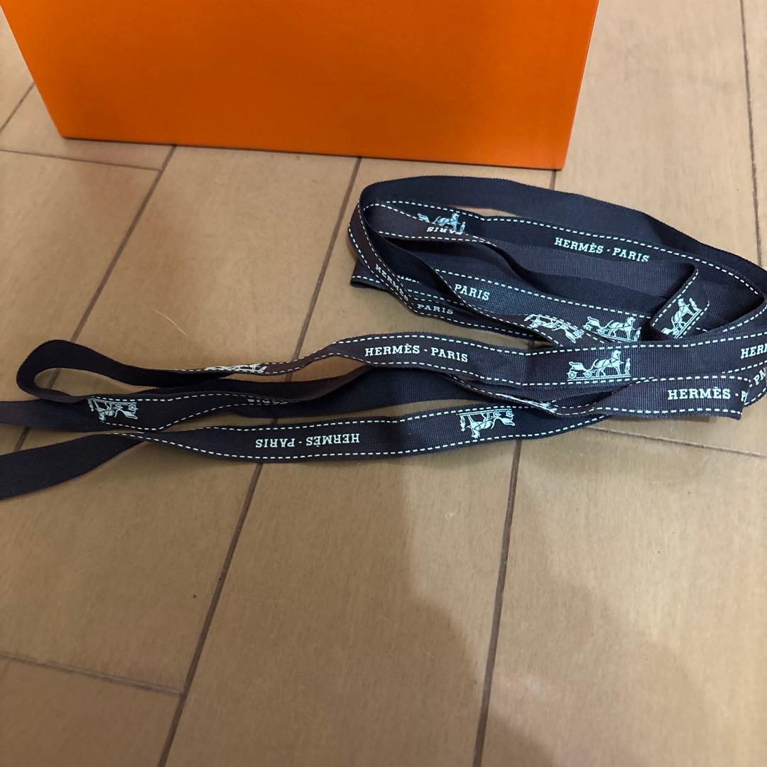 HERMES オレンジ ギフト箱 付属品付き