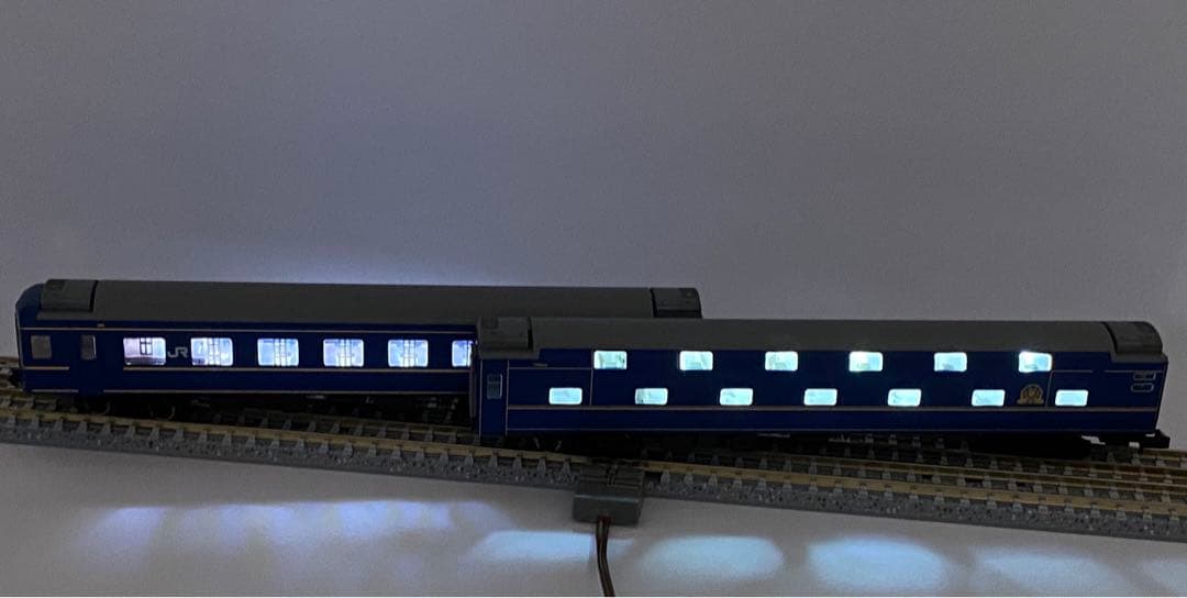 TOMIX 24系25形特急寝台客車(北斗星・JR北海道仕様)12両　室内灯付